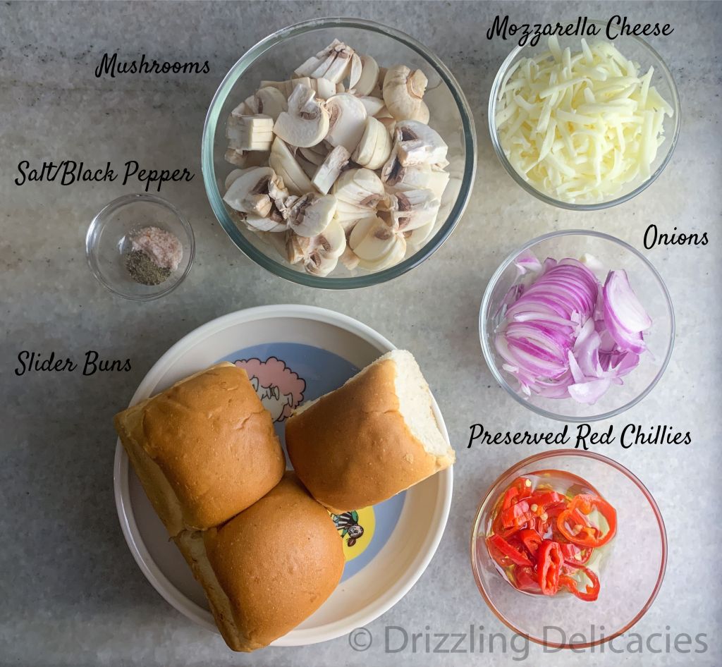 mushroom sliders ingredients